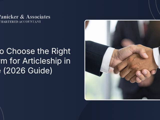 How to Choose the Right CA Firm for Articleship in Thane (2026 Guide)