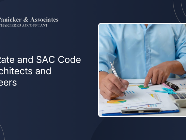 GST Rate and SAC Code for Architects and Engineers